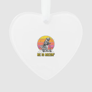 Lustiges Reaper Scooter Vintage Sonnenuntergang Sh Ornament