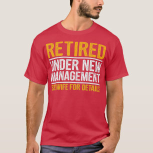Lustiges Renten-Design Männer Papa Rentner-Party H T-Shirt