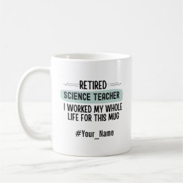 Lustiges Rentengeschenk für einen pensionierten Wi Kaffeetasse