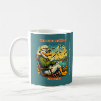 Lustiges Rentner-Enten-Personalisiertes-Rentengesc Kaffeetasse