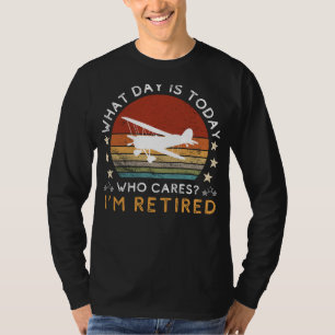 Lustiges Rentner-RC-Flug-T-Shirt - Wen interessier T-Shirt