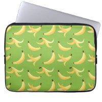 Lustiges Retro-gelbes Bananenmuster Party Editierb