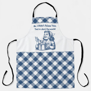 Lustiges Retro-Hausfrauenschürze Kochhumor Schürze