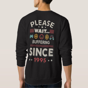 Lustiges Retro-Pixel-Art-T-Shirt   Puffernd seit 9 Sweatshirt