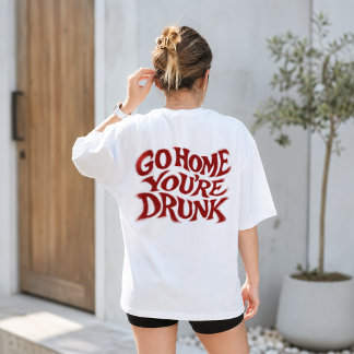 Lustiges Retro-Typografie-Kunst-T-Shirt T-Shirt