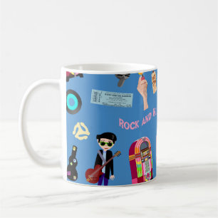 Lustiges Rock- und Roll- Oldies-Cartoon Süßes Must Kaffeetasse