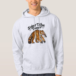 Lustiges Saber Tithe Tooger Sweatshirt für Erwachs