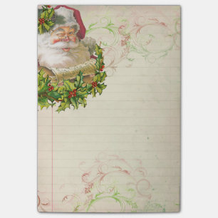 Lustiges Sankt-Post-it-Zettel-klebrige Post-it Klebezettel