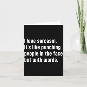 Lustiges Sarkastisches Humor Zitat Design Für Die  Karte