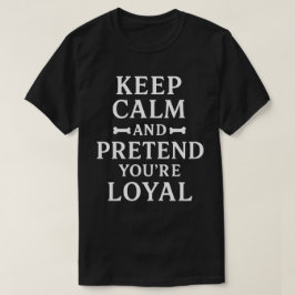 Lustiges sarkastisches Hundehumor-Design T-Shirt