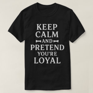 Lustiges sarkastisches Hundehumor-Design T-Shirt
