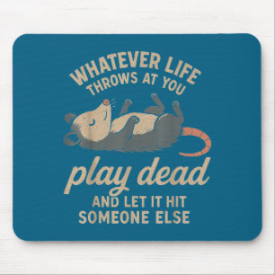 Lustiges sarkastisches Ssum, das für Ossum-Liebhab Mousepad