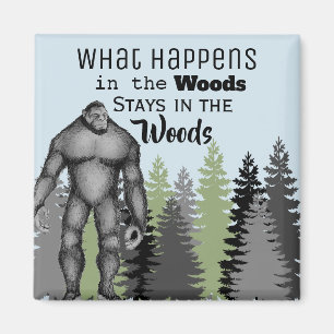 Lustiges Sasquatch Magnet