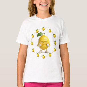 Lustiges Saures Zitronen-Kinder-T-Shirt Süßes Wü T-Shirt