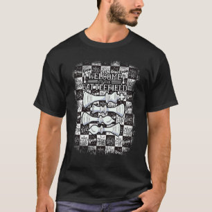 Lustiges Schach Es Ist Kein Pferd RPG Brettspiel T-Shirt