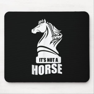 Lustiges Schach Es Ist Nicht Ein Pferd Springer Fi Mousepad