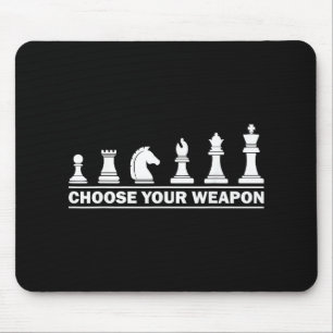 Lustiges Schachgeschenk für Schachliebhaber Kinder Mousepad