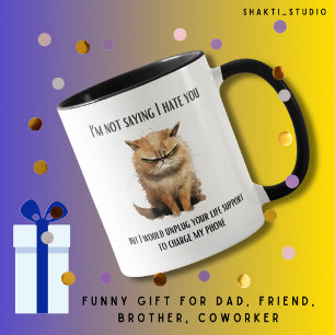 Lustiges Scherzgeschenk zum Geburtstag des besten  Tasse