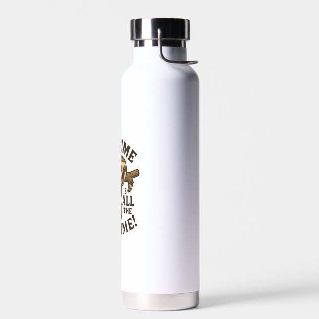 Lustiges Schlaffaultier Trinkflasche (Links)