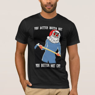 lustiges schlechtes Sankt-T-Shirt T-Shirt