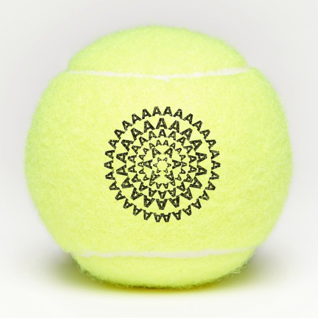 lustiges Schreien Tennisbälle (Vorderseite)