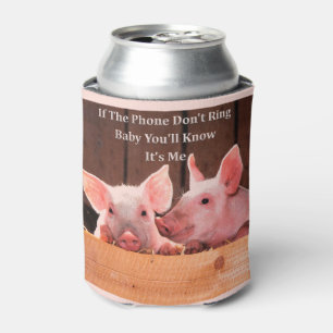 Lustiges Schwein Memes mit lustigen Dosenkühler