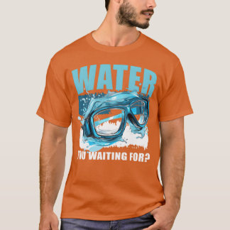 Lustiges Schwimmen Schwimmer Sport Praxis Schwimme T-Shirt