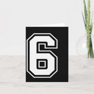 Lustiges Sechs Sieben 6 7 Meme Design  Karte