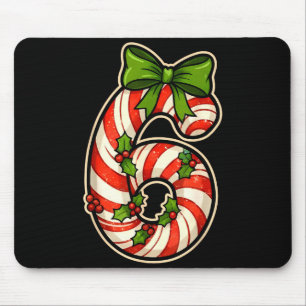 Lustiges Sechs Sieben 6 7 Meme Design Weihnachten Mousepad