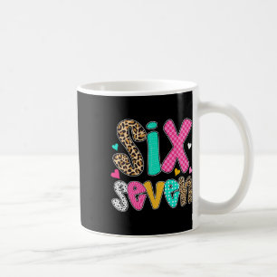 Lustiges Sechs Sieben 6 7 Meme Lehrer Design Für M Kaffeetasse