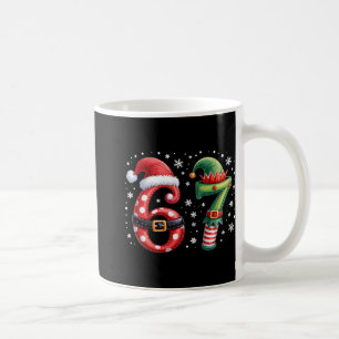 Lustiges Sechs Sieben 6 7 Meme Weihnachten Humor S Kaffeetasse