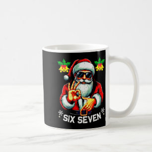 Lustiges Sechs Sieben Meme Frohe Weihnachten 2026 Kaffeetasse