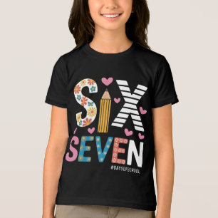 Lustiges Sechs Sieben Meme: Lehrer erklärt 6-7 Tri-Blend Shirt