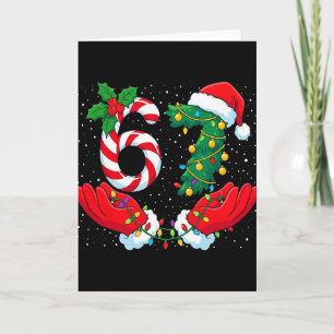 Lustiges Sechs Sieben Meme Weihnachten 67 Xmas Män Karte