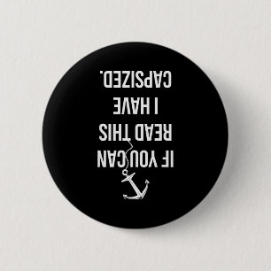 Lustiges Segeln Nautical Booten Segelboot Liebhabe Button
