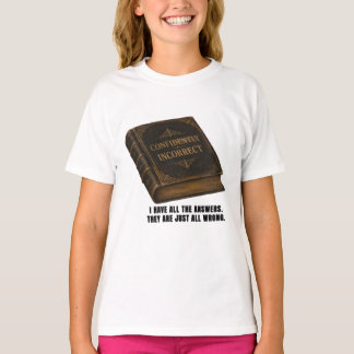 Lustiges Selbstbewusst Falsches Sarkastisches Graf T-Shirt