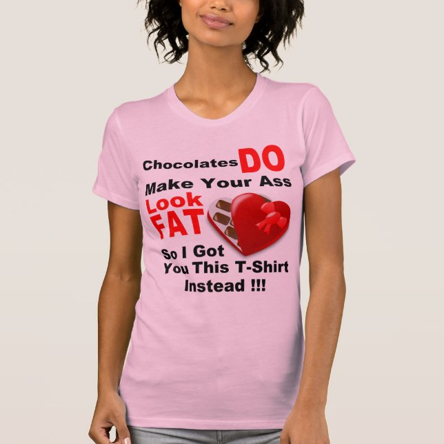 Lustiges Shirt des Valentines Tages (Vorderseite)