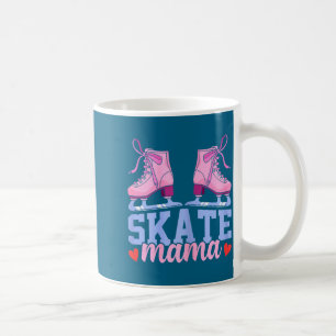 Lustiges Shirt Eislaufen Mutter Skate Mama Kaffeetasse