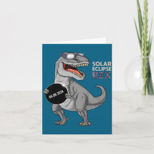 Lustiges Shirt Sonnenfinsternis Rex 04 08 Karte