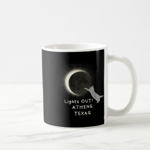 Lustiges Shirt Totale Sonnenfinsternis Katze Athen Kaffeetasse