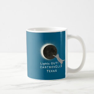 Lustiges Shirt Totale Sonnenfinsternis Katze Castr Kaffeetasse