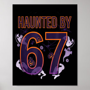 Lustiges Six Seven 6 7 Meme Design Paare Halloween Poster