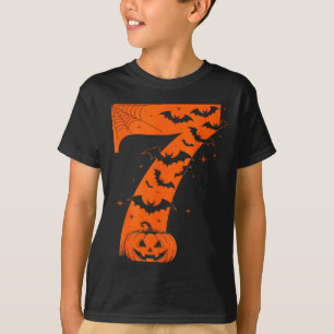 Lustiges Six Seven 6 7 Meme Design Paare Halloween T-Shirt