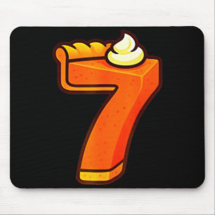 Lustiges Six Seven 6 7 Meme-Design Paare Thanksgiv Mousepad