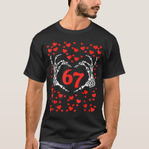 Lustiges Six Seven 6 7 Meme Für Männer Frauen Kind T-Shirt