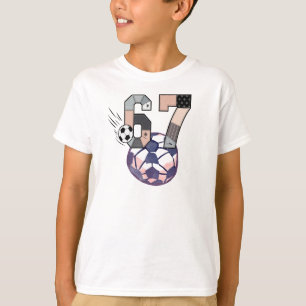 Lustiges Six Seven Fußball T-Shirt