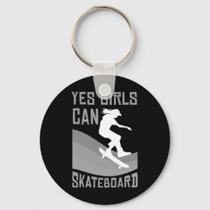 Lustiges Skateboard-Geschenk für Mädchen, Kinder-S Schlüsselanhänger