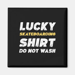 Lustiges Skateboarding Glückliches Skateboarding-S Magnet