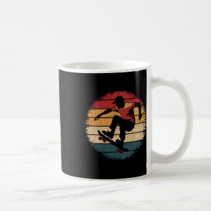 Lustiges Skateboarding-Shirt Vintage Retro Skatebo Kaffeetasse