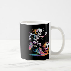 Lustiges Skelett Fußball Tropf Tröpfelnder Junge J Kaffeetasse